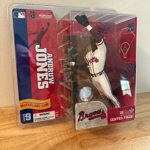 Andruw‎ Jones McFarlane MLB SportsPicks Series 9 White Jersey Action Figure 2004